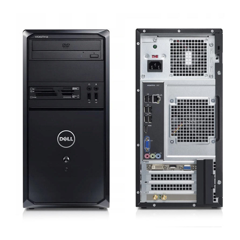 Dell Vostro 270 User manual
