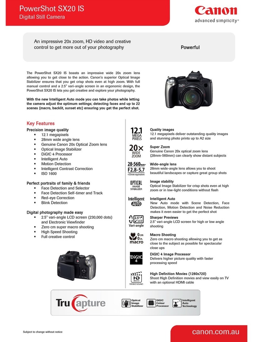 Canon 3633B005 Specifications