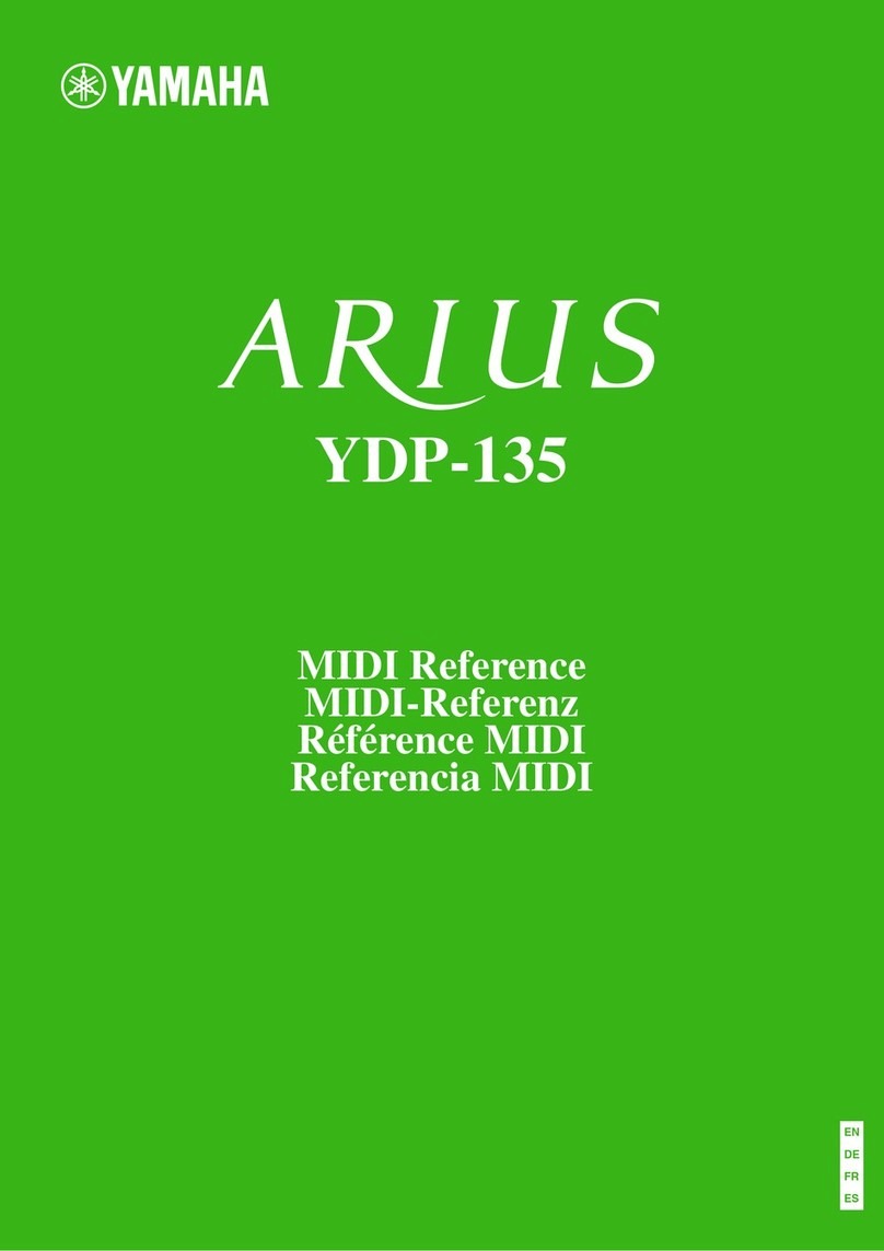 Yamaha Arius YDP-135 Service manual