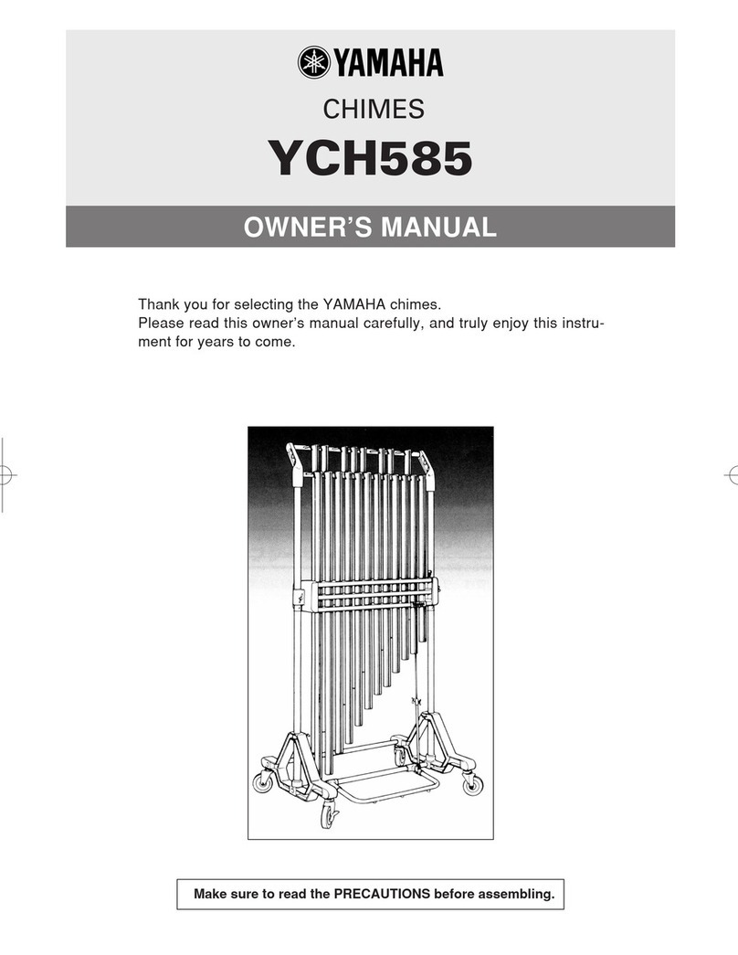 Yamaha YCH-585 User manual