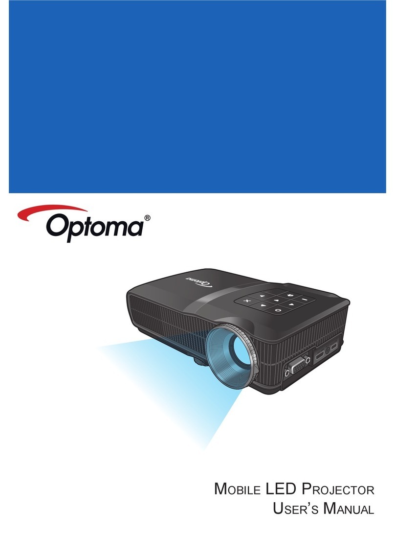 Optoma EcoBright TL30W user manual