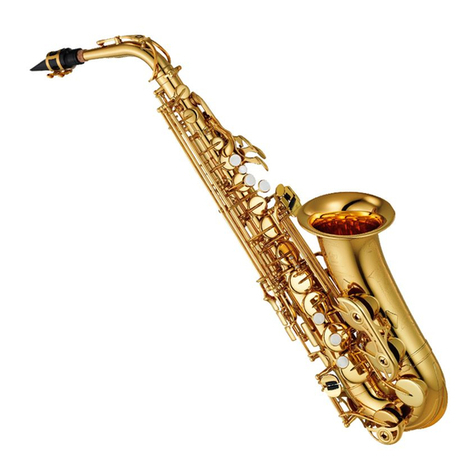 Yamaha Saxophones User manual