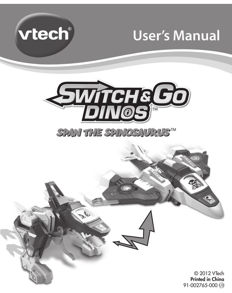 V-tech Switch & Go Dinos - Span the Spinosaurus User manual