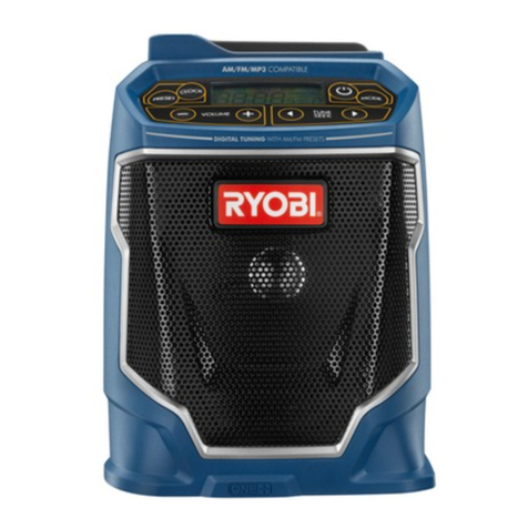 Ryobi P741 Operator's manual