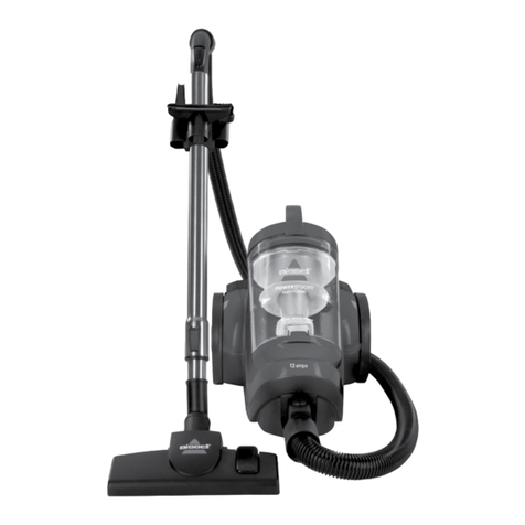 Bissell PowerGroom® Multi Cyclonic Canister User manual
