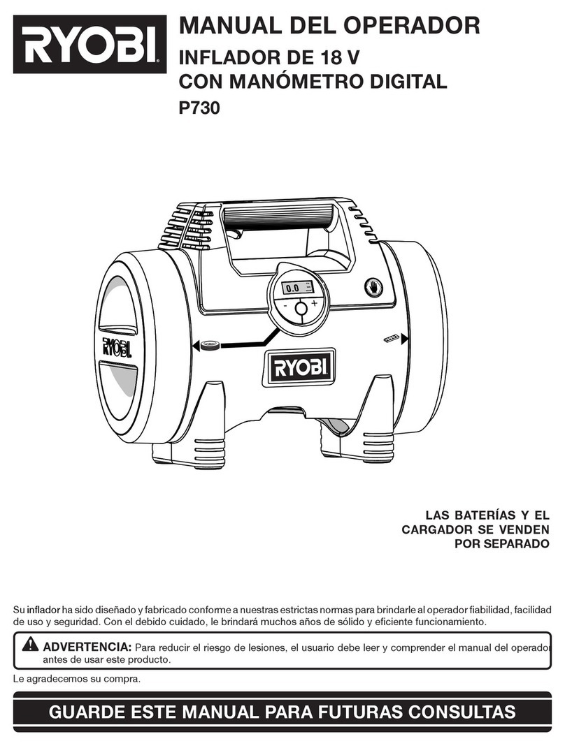 Ryobi P730 Manual del operador
