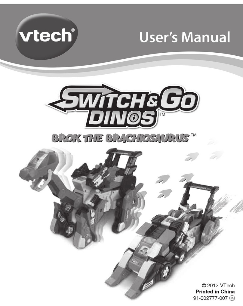 V-tech Switch & Go Dinos - Brok the Brachiosaurus User manual V-tech Switch & Go Dinos - Brok the Brachiosaurus User manual