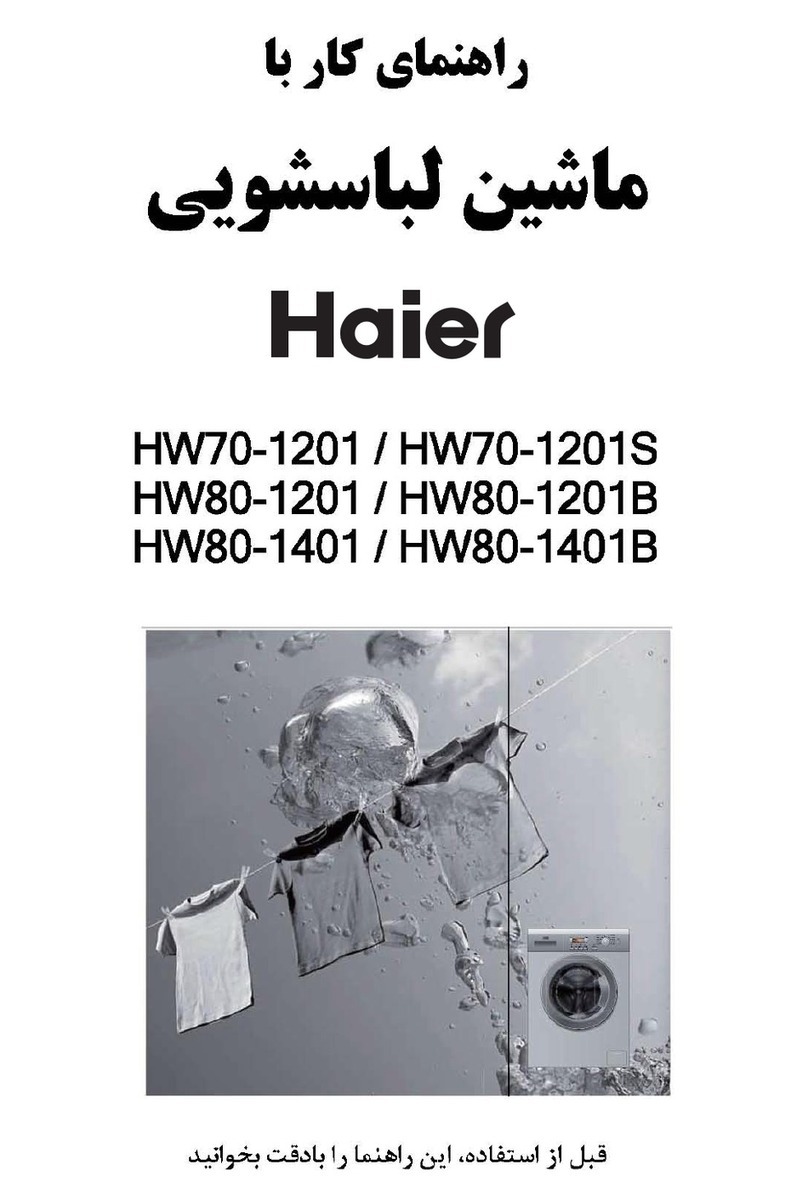 Haier HW80-F1401 User manual