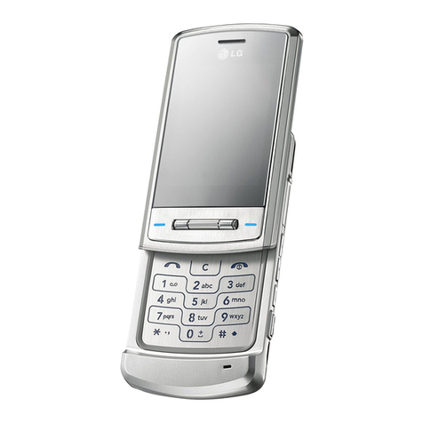 LG Shine KE970 User manual