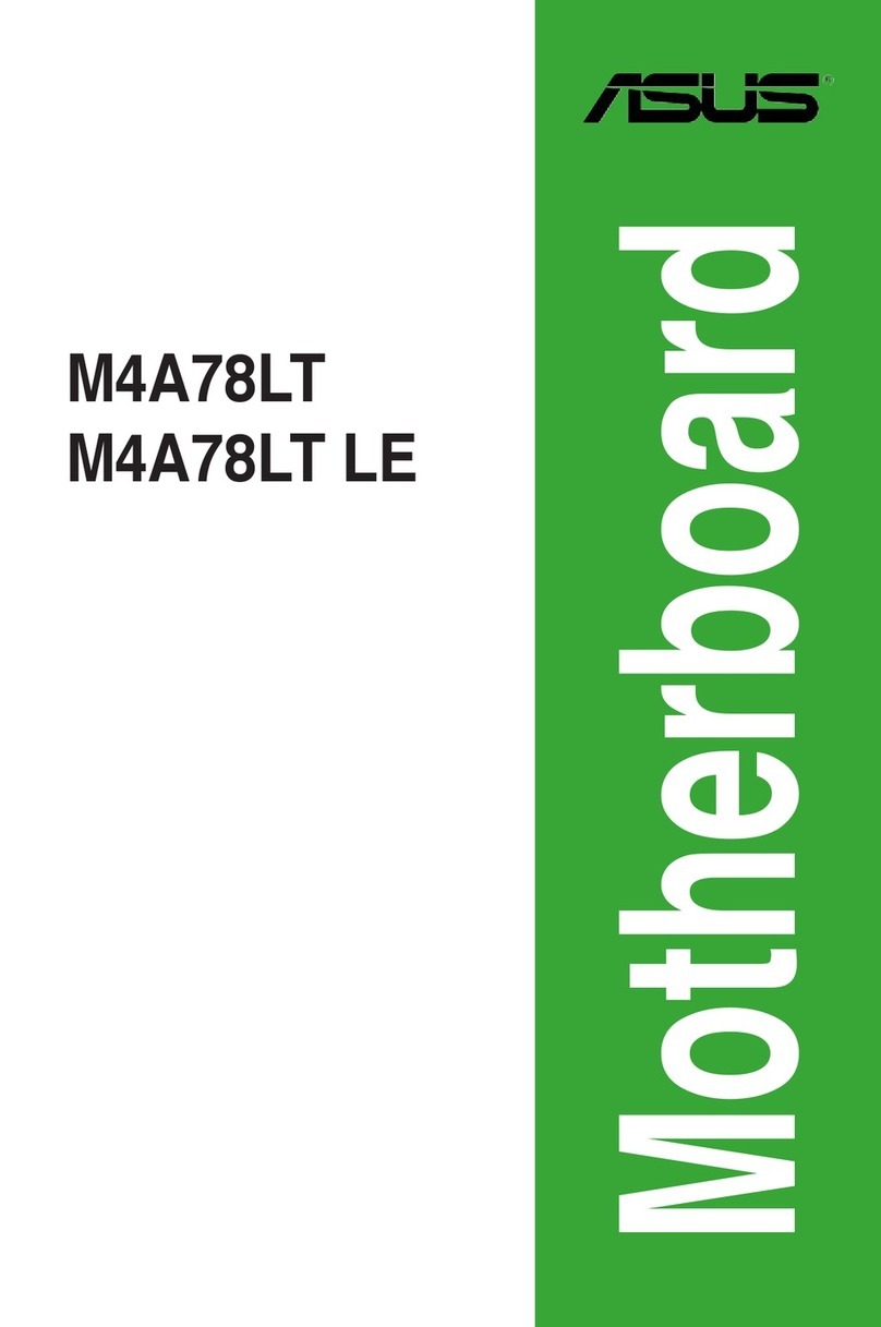 Asus M4A78LT LE user manual