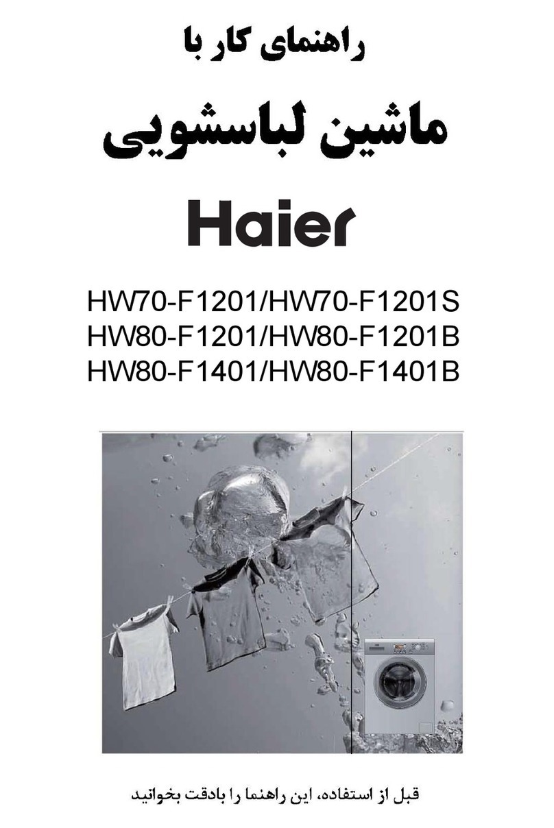 Haier HW70-F1201 User manual Haier HW70-F1201 User manual