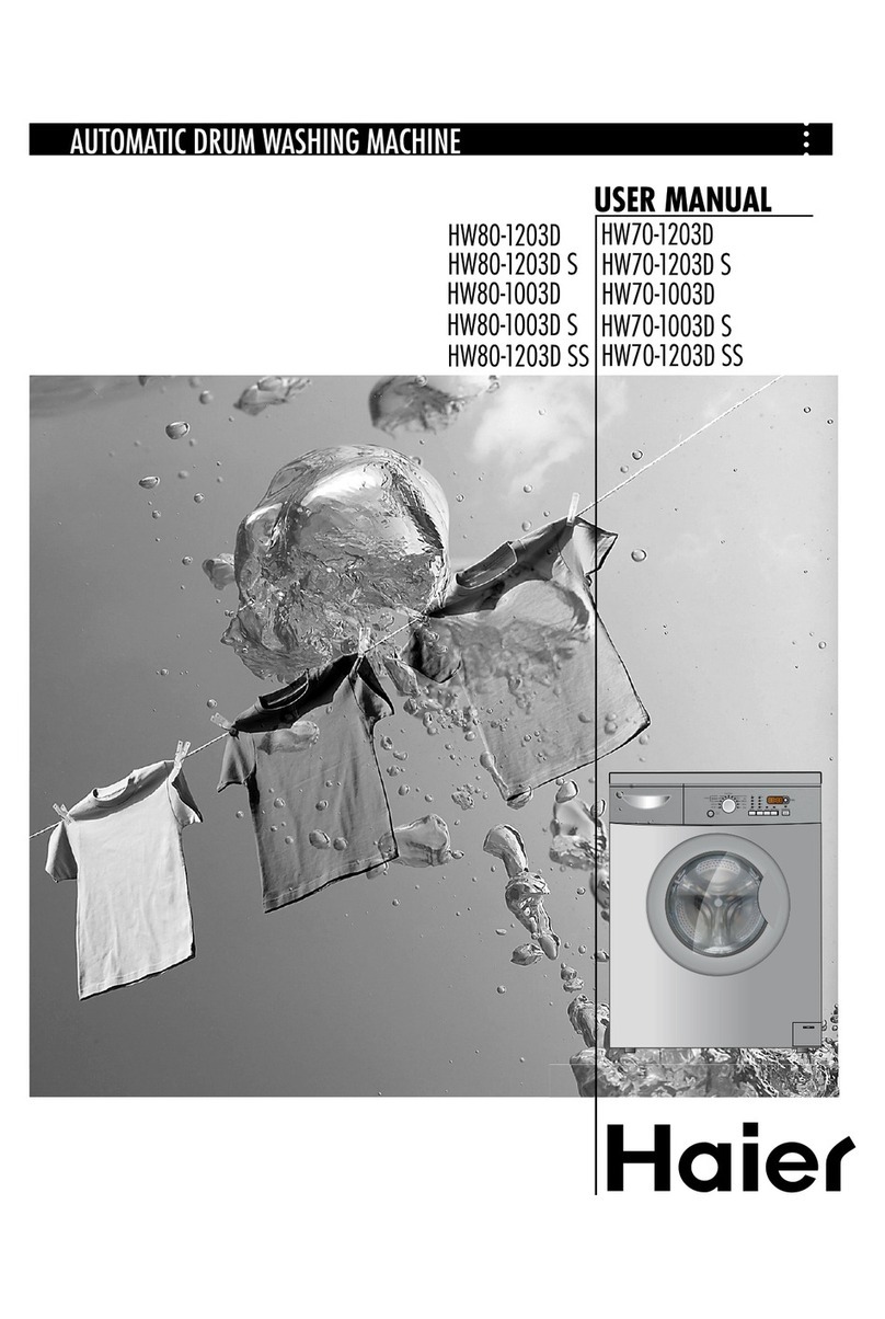 Haier HW70-1003DS User manual Haier HW70-1003DS User manual