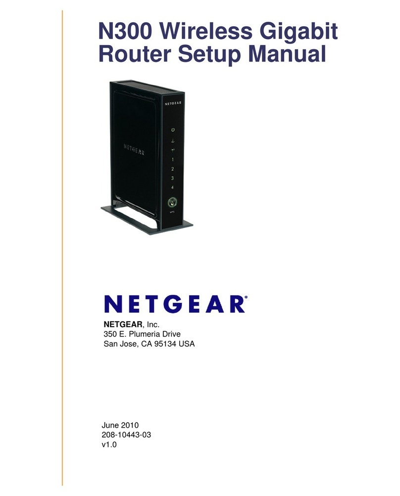 NETGEAR WNR3500Lv1 User guide