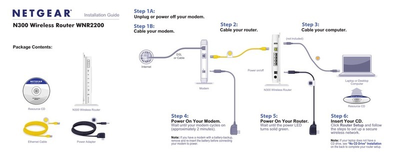 NETGEAR WNR2200 - N300 Wireless Router User manual