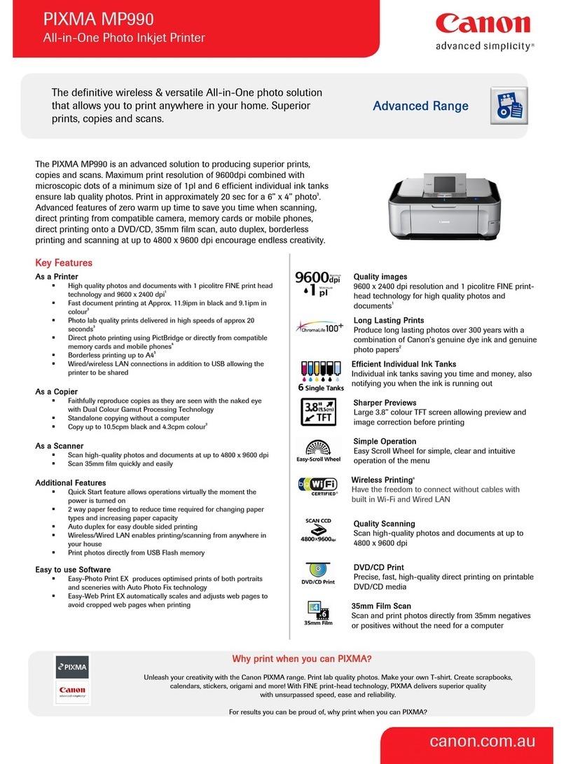 Canon 3749B002 Technical specifications