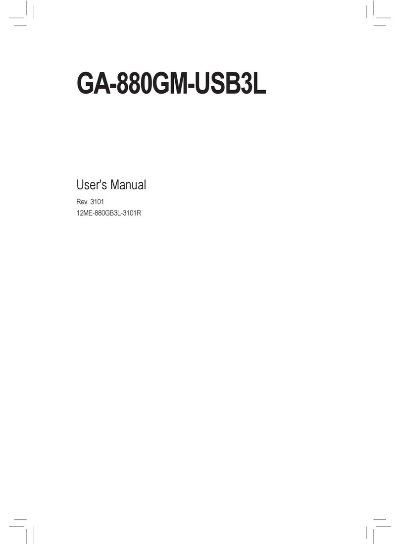 Gigabyte GA-880GM-USB3L User manual