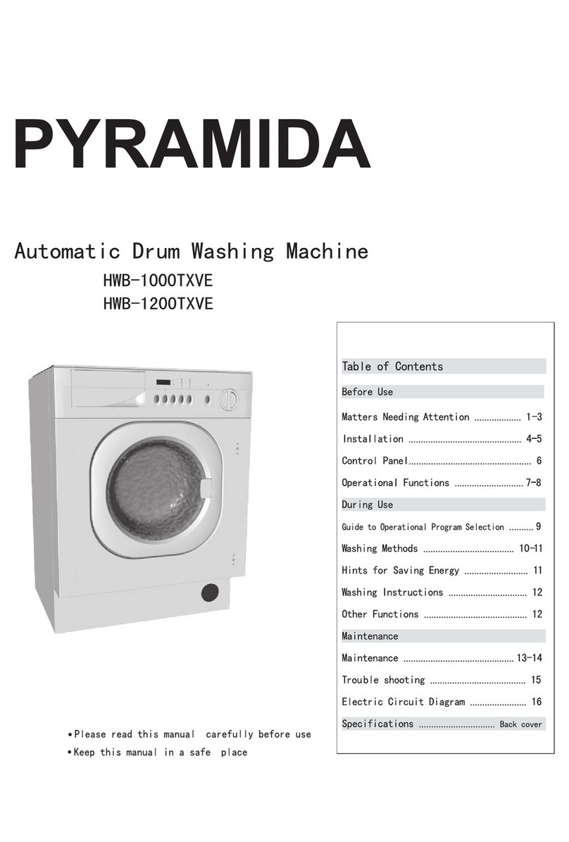 Pyramida HWB-1200TXVE User manual