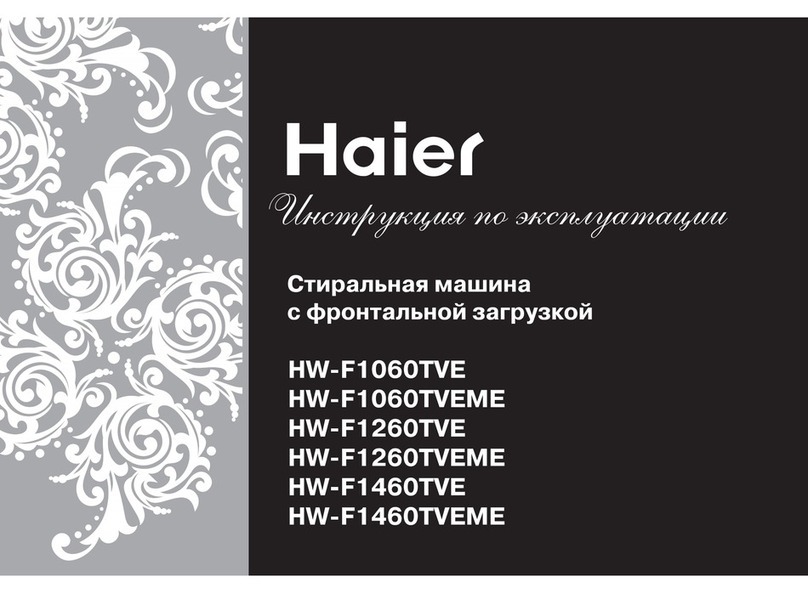 Haier HW-F1060TVE User manual