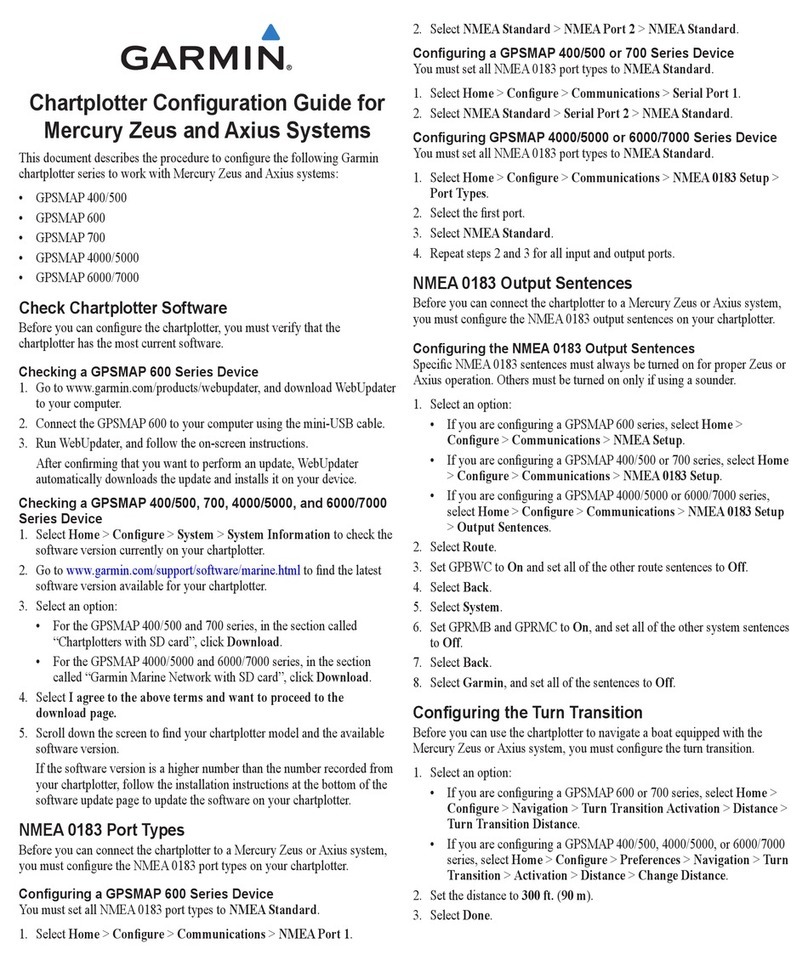 Garmin GPSMAP 527  Guide User manual