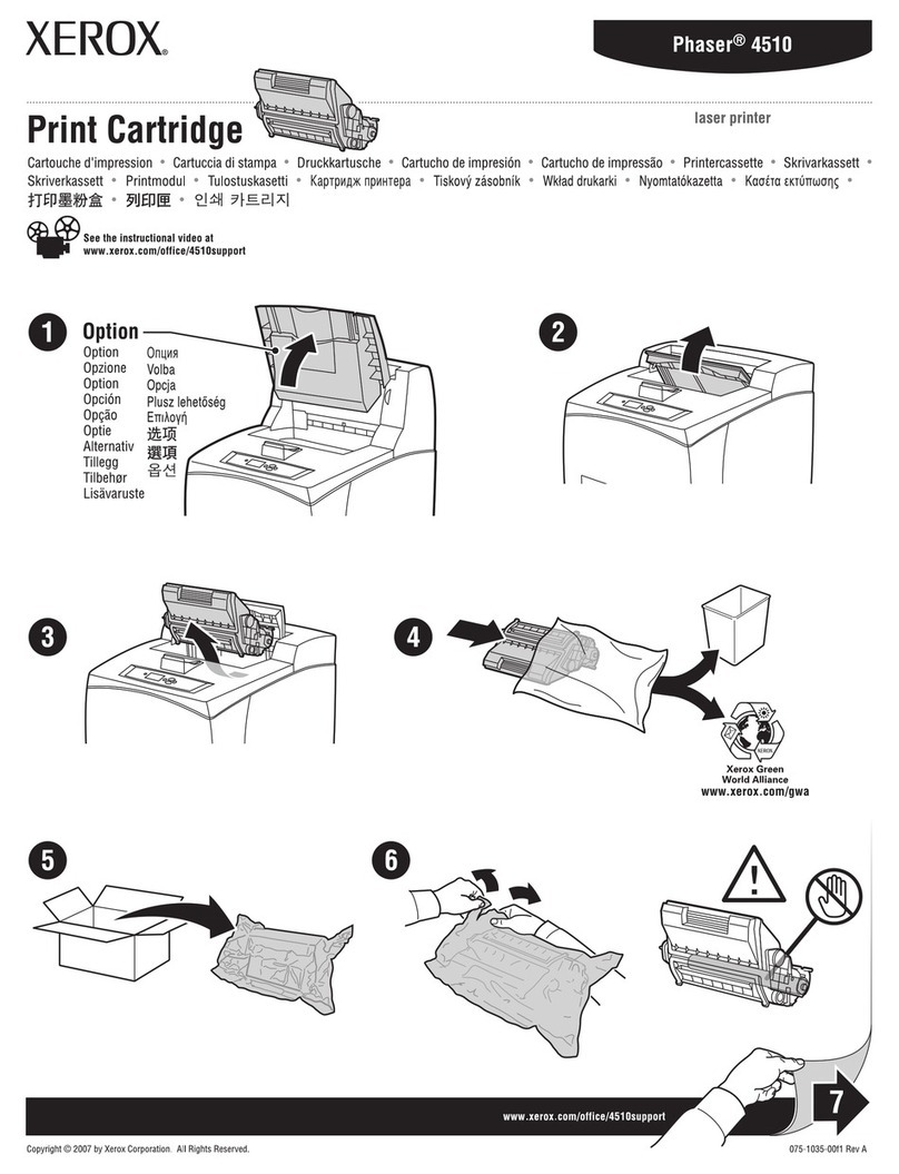 Xerox 4510DT - Phaser B/W Laser Printer User manual