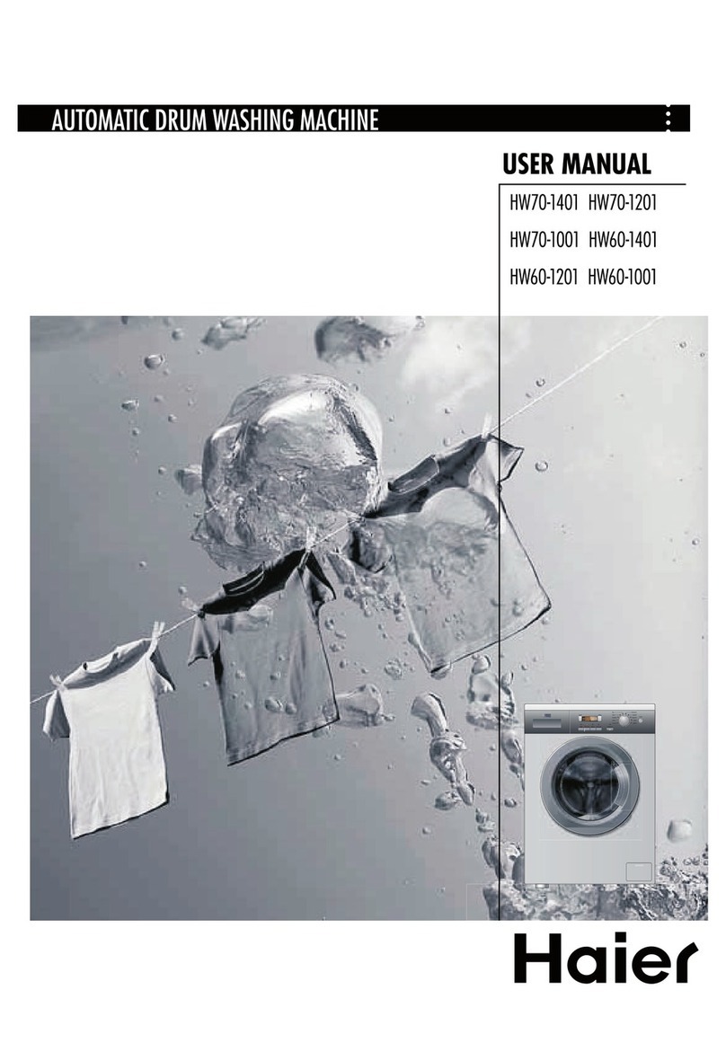 Haier HW60-1001 User manual Haier HW60-1001 User manual