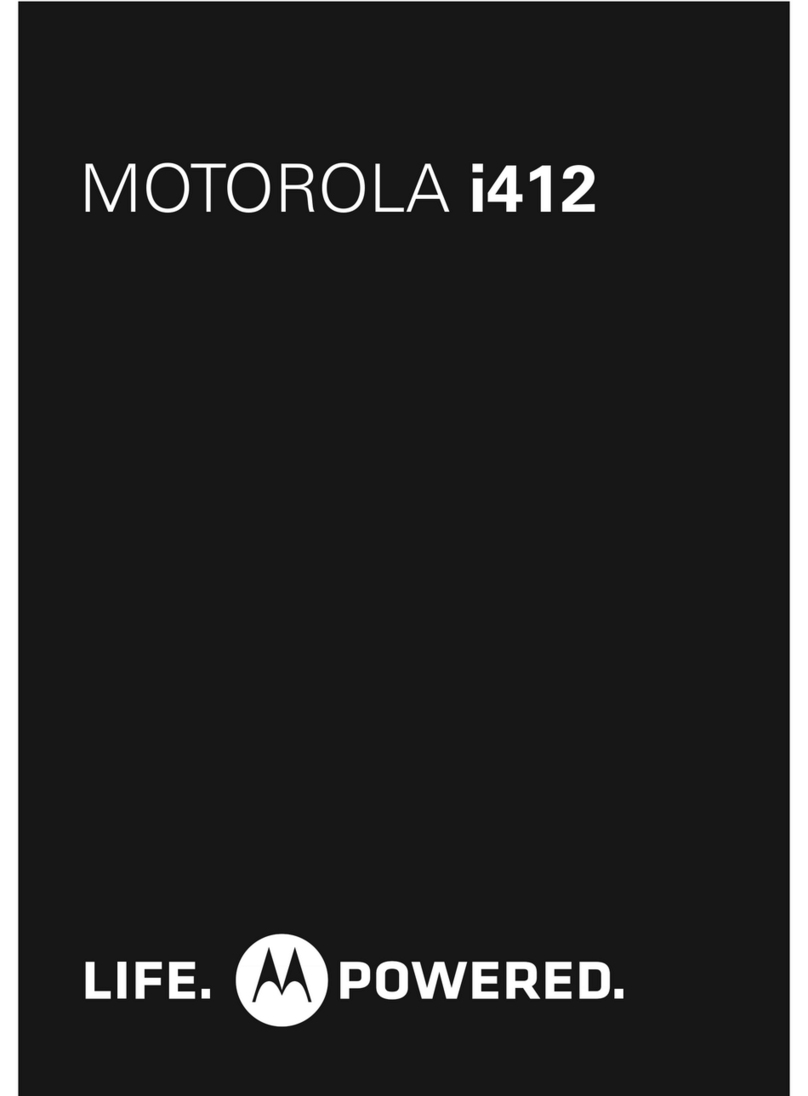 Motorola I412 Quick start guide