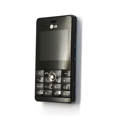 LG KE820 User manual