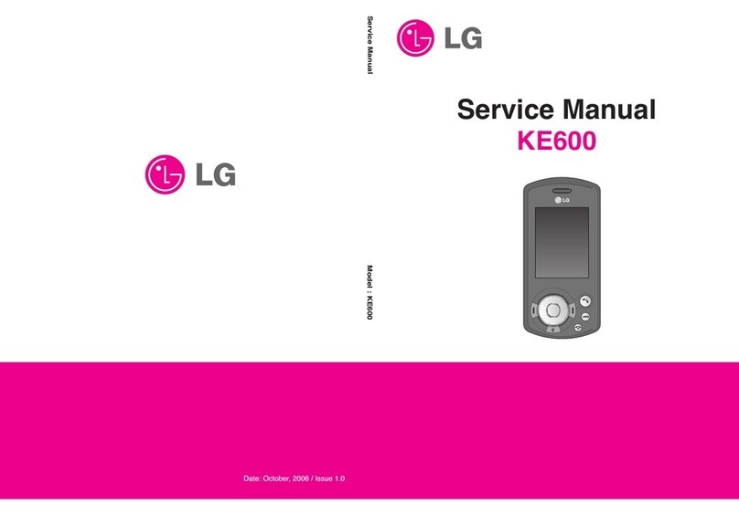 LG KE600 User manual
