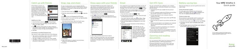 HTC Wildfire S metroPCS User manual HTC Wildfire S metroPCS User manual