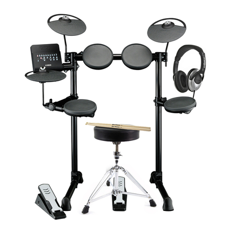 Yamaha DTX400K User manual
