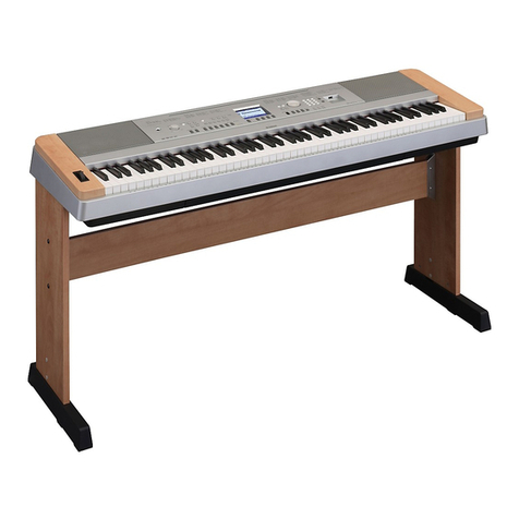 Yamaha Portable Grand DGX-640 Instruction Manual
