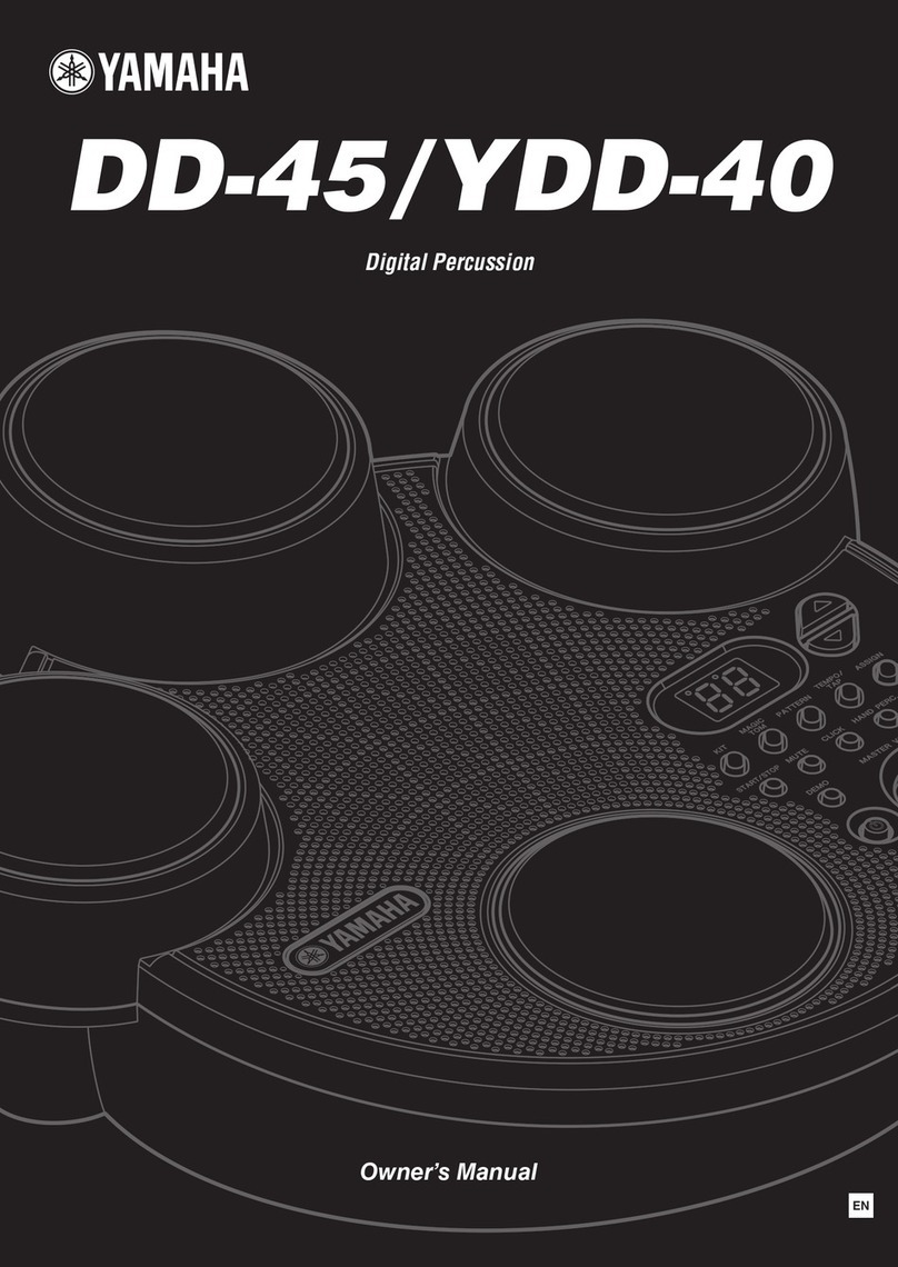 Yamaha DD-45 User manual