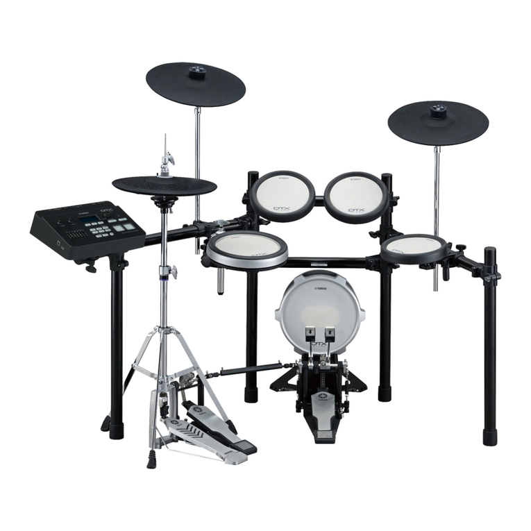 Yamaha DTX700 User manual