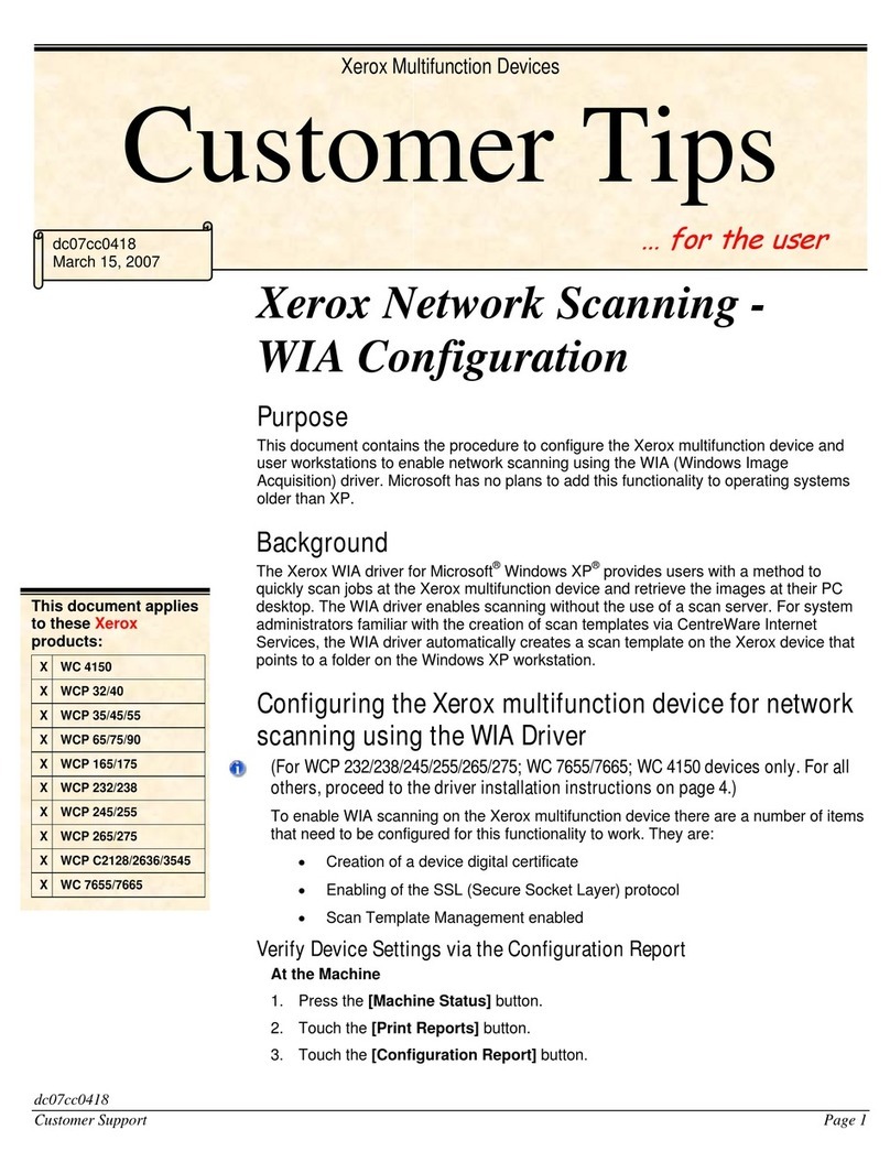 Xerox 4150xf - WorkCentre B/W Laser User manual