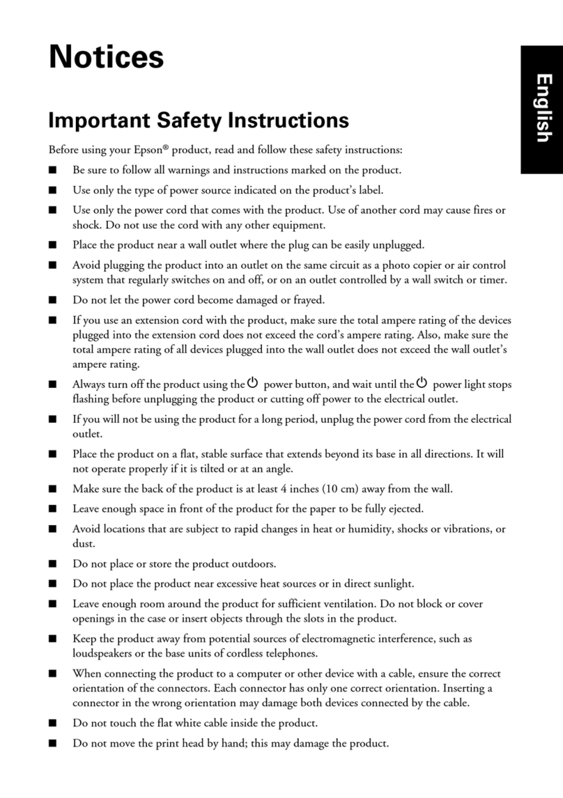 Epson Stylus NX230 User manual