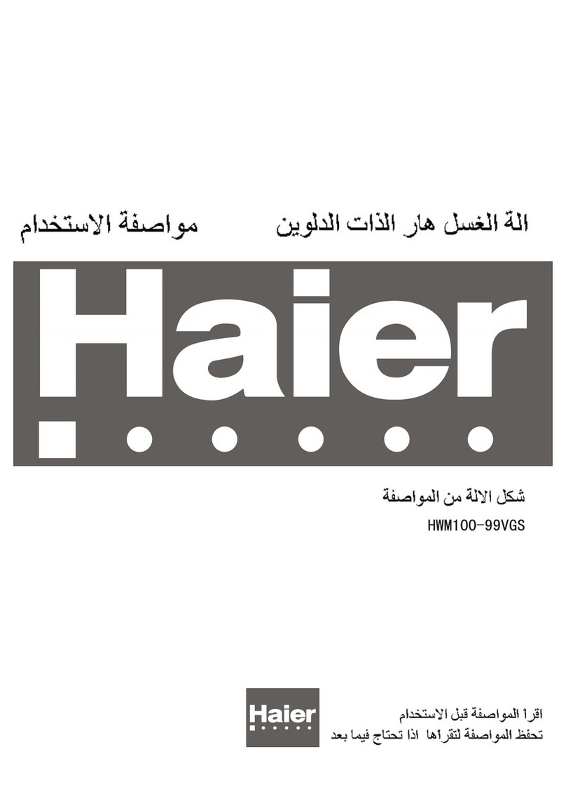 Haier HWM100-99VGS User manual