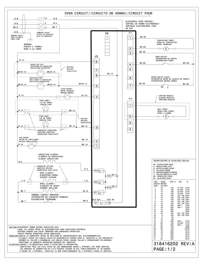 Frigidaire FPEW3085KF -Single Quick start guide