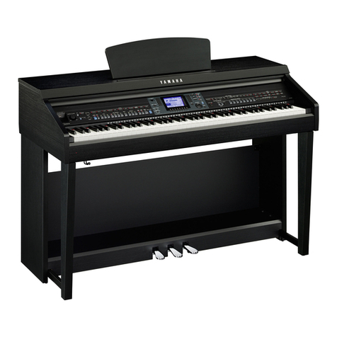 Yamaha Clavinova CVP-601 owner's manual