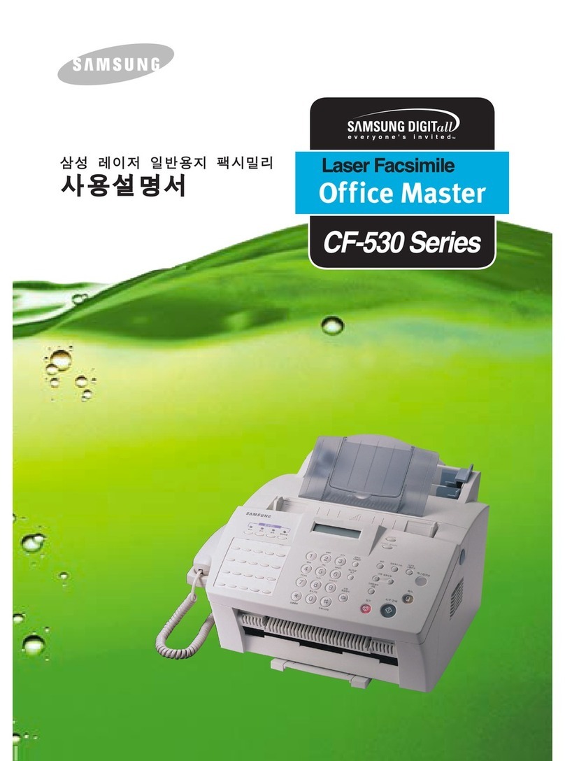 Samsung SF531P - B/W Laser - All-in-One User manual