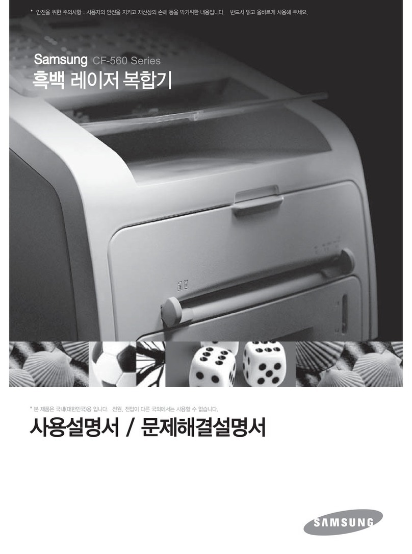 Samsung SF-565PR User manual Samsung SF-565PR User manual