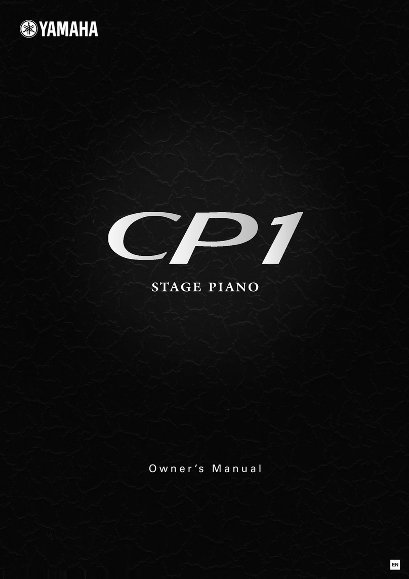 Yamaha CP1 User manual