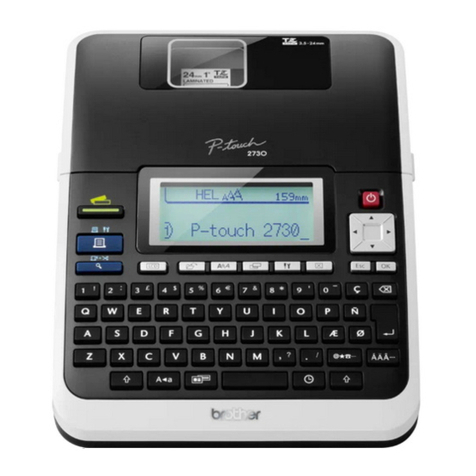Brother P-Touch PT-2730 Guía del usuario