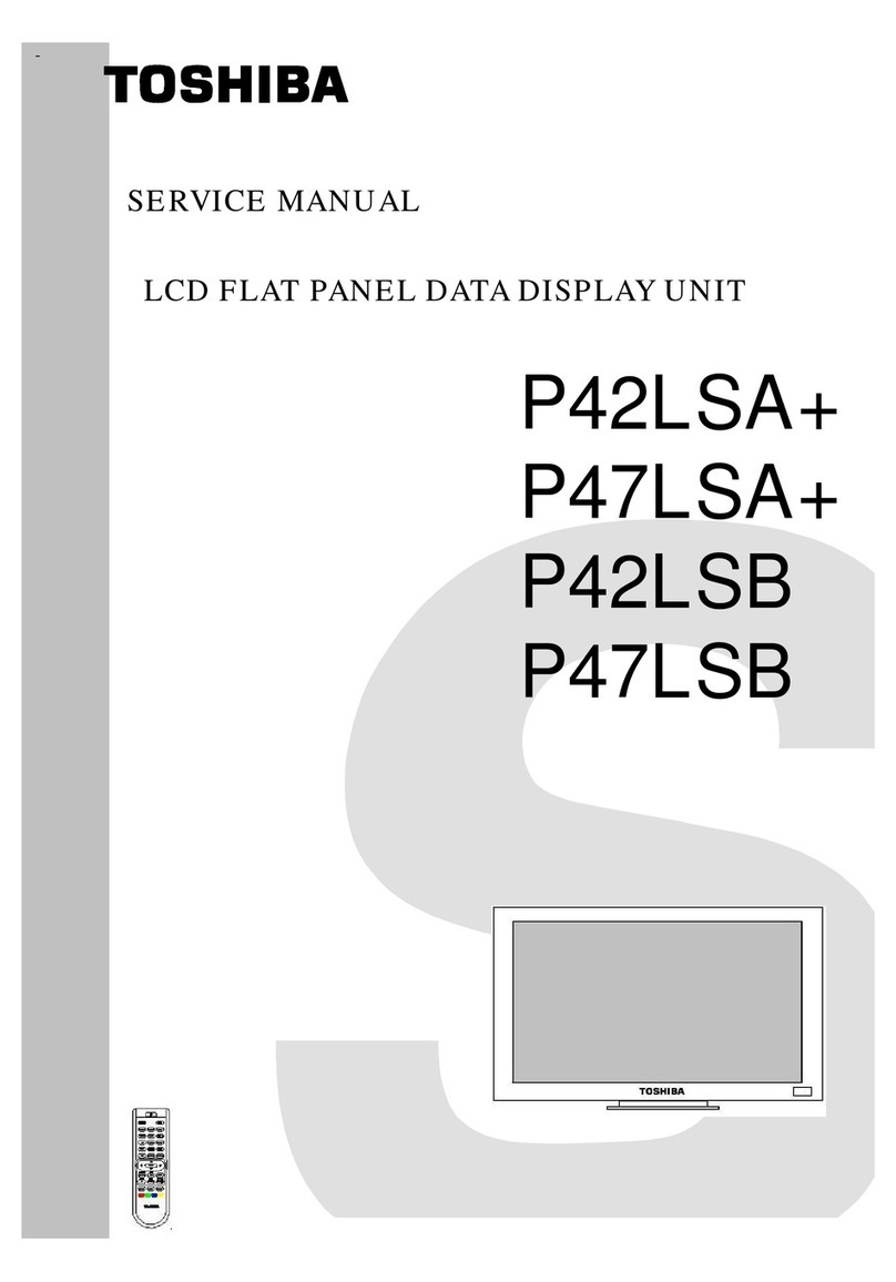 Toshiba P42LSB User manual