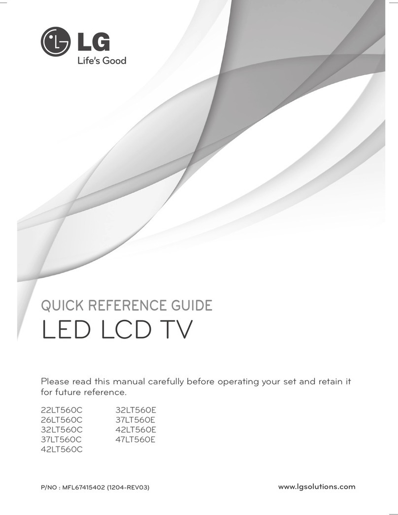 LG 42LT560C User manual