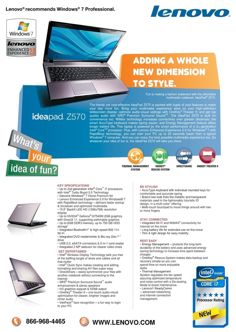 Lenovo 10249RU User manual