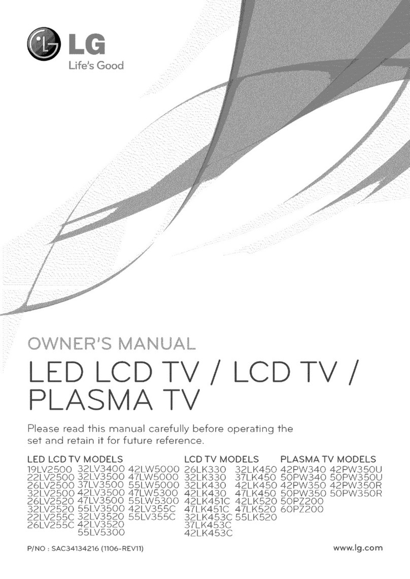 LG 42LK451C User manual