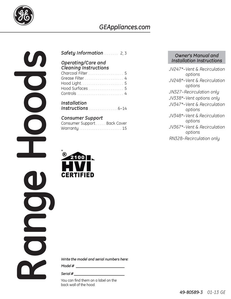 GE JV367HWW Service manual