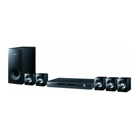 Samsung HT-D350 User manual