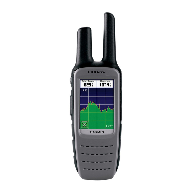 Garmin Rino 655t User manual Garmin Rino 655t User manual