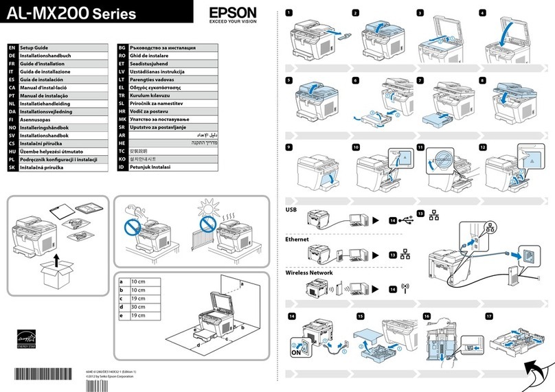 Epson WorkForce AL-MX200DNF User manual